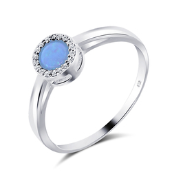 Opal Silver Rings NSR-965